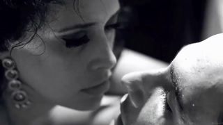 Angie Cepeda  Topless and Cowgirl Sex-Tape Video for 'Heleno'