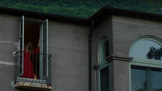 Abbey Lee, Riley Keough Nude, Pool, Bikini, Voyeur, Sex Scene, Masturbation in 'Welcome The Stranger'