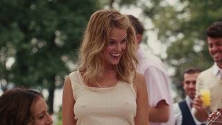 Alice Eve sexy, hot, nip slip in 'Sex and the City 2'