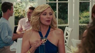 Alice Eve sexy, hot, nip slip in 'Sex and the City 2'