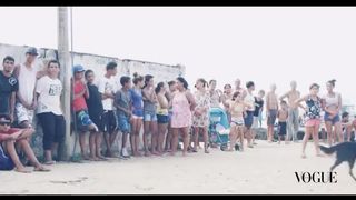 Rihanna sexy – Vogue Brasil- Behind The Scenes (2014)