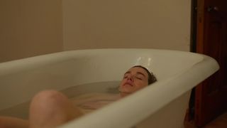 Arta Dobroshi - Stray (2018) bathroom nude scene