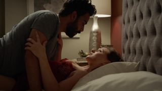 Aly Michalka nude, Sexy, Underwear, Hot scene in TV show 'iZombie'