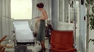 Brigitte Fossey & Sylvie Matton nude sex scene in classic movie 'Calmos'