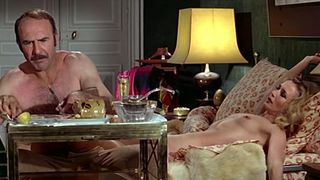 Brigitte Fossey & Sylvie Matton nude sex scene in classic movie 'Calmos'
