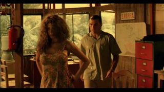 Angie Cepeda Topless and Sex for film 'Pantaleon y las visitadoras'