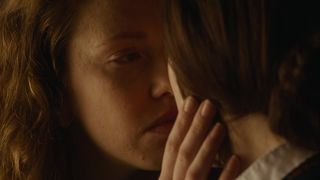 Anne Gleich, Isabella Jeschke Naked, Lesbian Erotic Scene, Sensual for 'Der Dunkle Reigen'