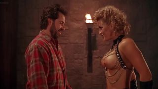 Classic Topless Scenes, Strip Videos and Subdual Woman for 'Bordello of Blood'