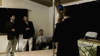 Angela Featherstone Nude Striptease Video, Public Nude for the movie 'Beneath the Dark'