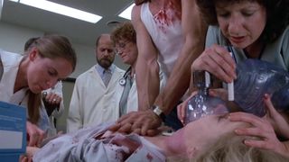 Barbara Crampton classic thriller, horror nudity 'Re-Animator'