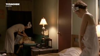 Adelaide Leroux Nude, Topless and Underwear Scene in 'Cigarettes et bas nylon'