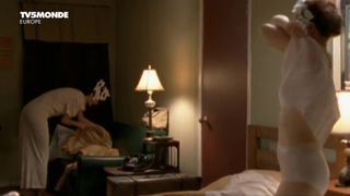 Adelaide Leroux Nude, Topless and Underwear Scene in 'Cigarettes et bas nylon'