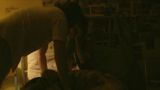 Alia Shawkat, Penelope Costopoulos - Blaze (2018) Nude of staging scene