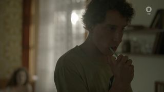 Amy Benkenstein Topless, Couple Sex Video in movie 'Kruso'