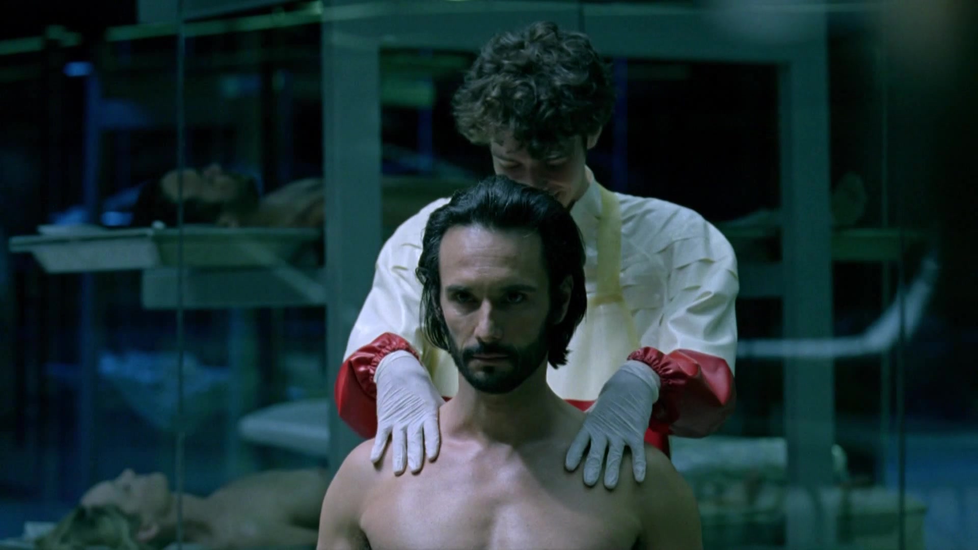 Ingrid Bolso Berdal – Westworld s01e10 (2016) Censored naked video