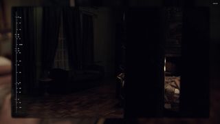 Sara Mitich, Alyson Bath, Jordan Claire Robbins topless scenes in 'Anon'