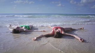 Alexa-Jeanne Dube nude, bikini and topless scene 'Cuba merci, gracias'