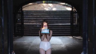 Andrea Margaret Naked - Topless, Food Sex, Nude Art Solo Video