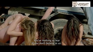 Amira Akilli & Vimala Pons topless erotic scenes in movie 'Metamorphoses'