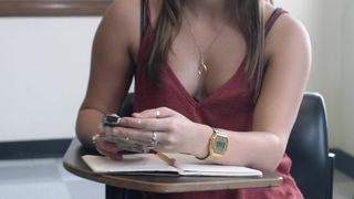 Alison Jaye - Elle (2016) Naked movie scene