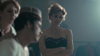 Emily Meade, Deborah Twiss - The Deuce s01e07 (2017) celebrity topless scenes