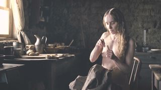 Hilary Swank, Miranda Otto, Sonja Richter, etc ‘The Homesman (2014)’ (Sex, Nude, Bush)