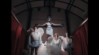 Anne Sophie Lubeck Naked, Bondage, Art Nude Scene for 'Weltschmer'