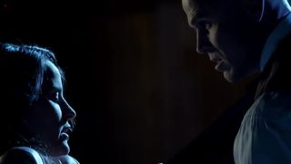 Ana Alexander naked and Crystal Allen in TV Lesbian Video