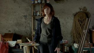 Amira Casar, Helene de Saint-Pere Topless in film 'Peindre ou faire l’amour'