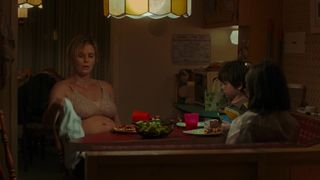 Charlize Theron - Tully (2018) Censored nude scene
