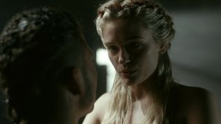 Alicia Agneson - Vikings s05e03 (2017) Nude sexy video