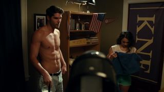 Rachel van Dijk, Ann Pirvu - Total Frat Movie (2016) celeb topless scenes