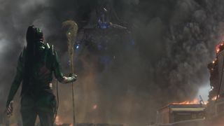 Elizabeth Banks, Naomi Scott - Power Rangers (2017) Сut celebs scenes