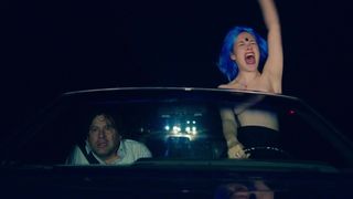 Victoria Schulz - Electric Girl (2019) Naked of staging scene