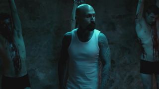 Beth Humphreys, Sara Fabel, Tiffany DeMarco - Anarchy Parlor (2015) celeb topless scenes