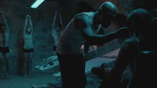 Beth Humphreys, Sara Fabel, Tiffany DeMarco - Anarchy Parlor (2015) celeb topless scenes