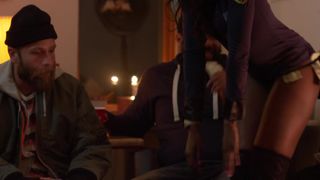 Victoria Cheatom - Flesh and Blood (2017) Sexy film scene