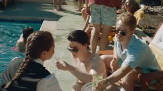 Lucile Jaillant hot side boobs - White House Farm (2020)  (Season 1, Episode 6)