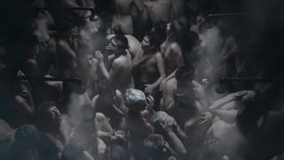 Michalina Olszanska, & other actresses - Sobibor (2018) Naked actress in a movie scene