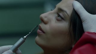 Angela Sarafyan sexy hot - Westworld (2016)