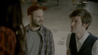 Inanna Sarkis - Brews Brothers s01e01 (2020) Naked actress in a TV movie scene