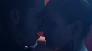 Sandrine Bisson - Veterane (2017) Naked of staging scene