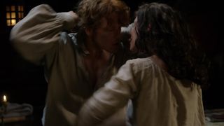 Caitriona Balfe - Outlander s03e11 (2017) Sexy movie video