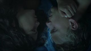 Ruslana Khazipova, Evgeniya Muc naked - The Wild Fields (Dyke pole) (2018)