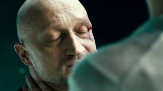 Anna Kanaris - Razgovor (2012) Naked actress in a TV movie scene