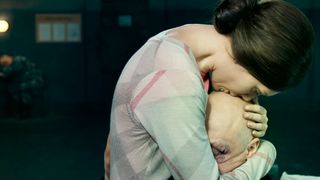 Anna Kanaris - Razgovor (2012) Naked actress in a TV movie scene