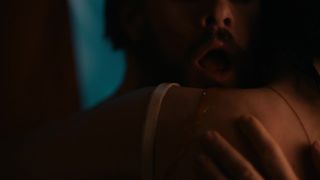 Shenae Grimes - Blood Honey (2017) Naked TV movie scene