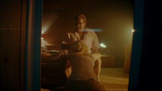 Bo Maerten, Maartje van de Wetering - Ron Goossens, Low Budget Stuntman (2017) Naked actress in a movie scene