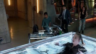 Emma Ishta - Stitchers s02e04-05 (2016) Naked hot scene