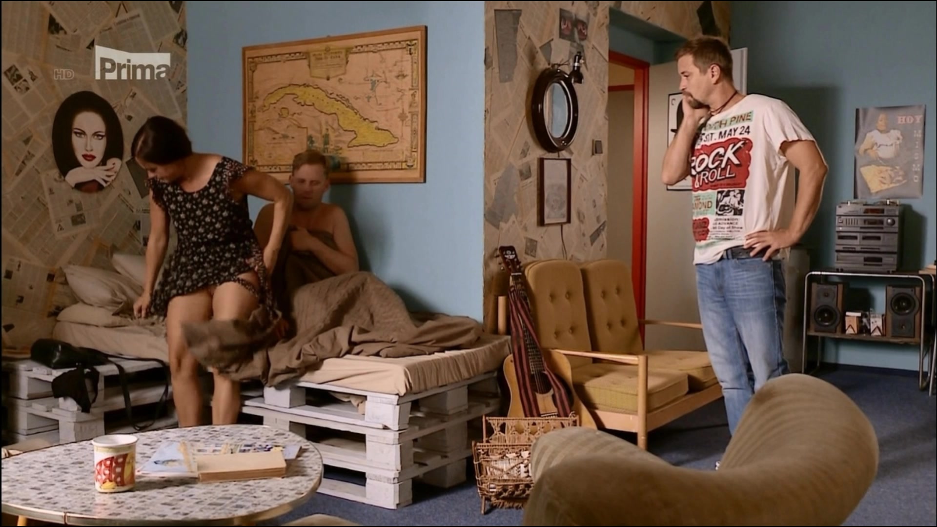 Kristyna Leichtova naked – Ohnivy kure (2017) (Season 1, Episode 73)